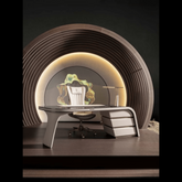 Trueliving Royal Classy Office Table Living Room H 14 x W 33 x D 33